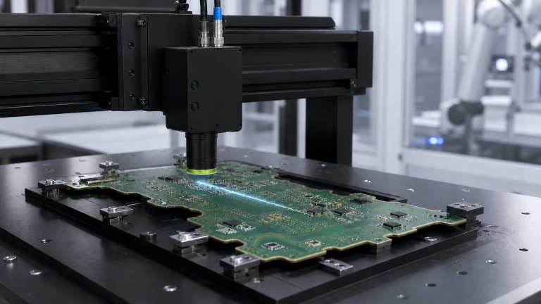 异形 pcb 轮廓与高度检测