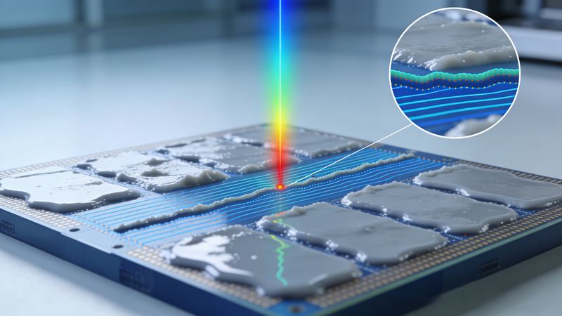 点胶后固化胶层厚度检测，立仪科技应用案例封面图