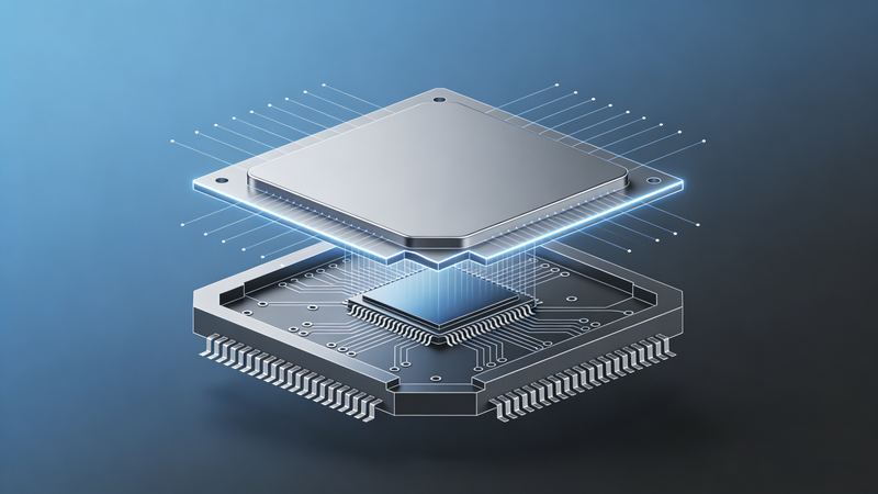 芯片封装后整体高度与段差检测，立仪科技应用案例封面图