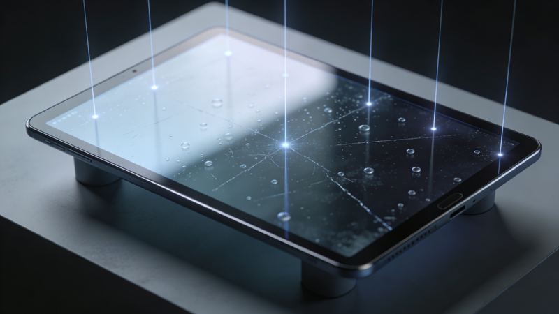 触摸屏表面瑕疵检测，立仪科技应用案例封面图