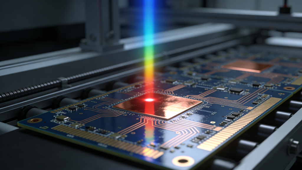 高反射 pcb 表面非接触测量
